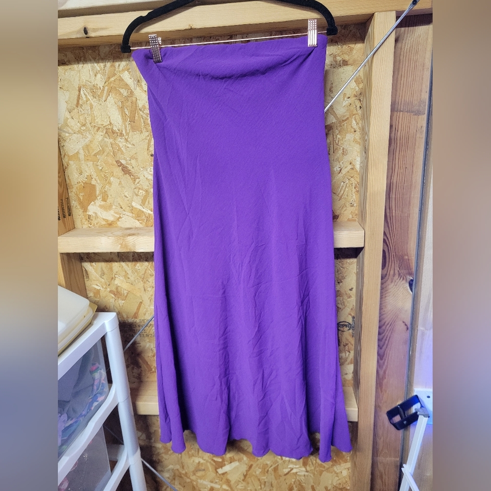 See You Monday NEW NWOT Purple Strapless Summer Dress Size XL‎